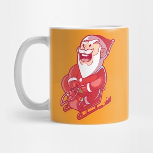 Santa Sled Mug